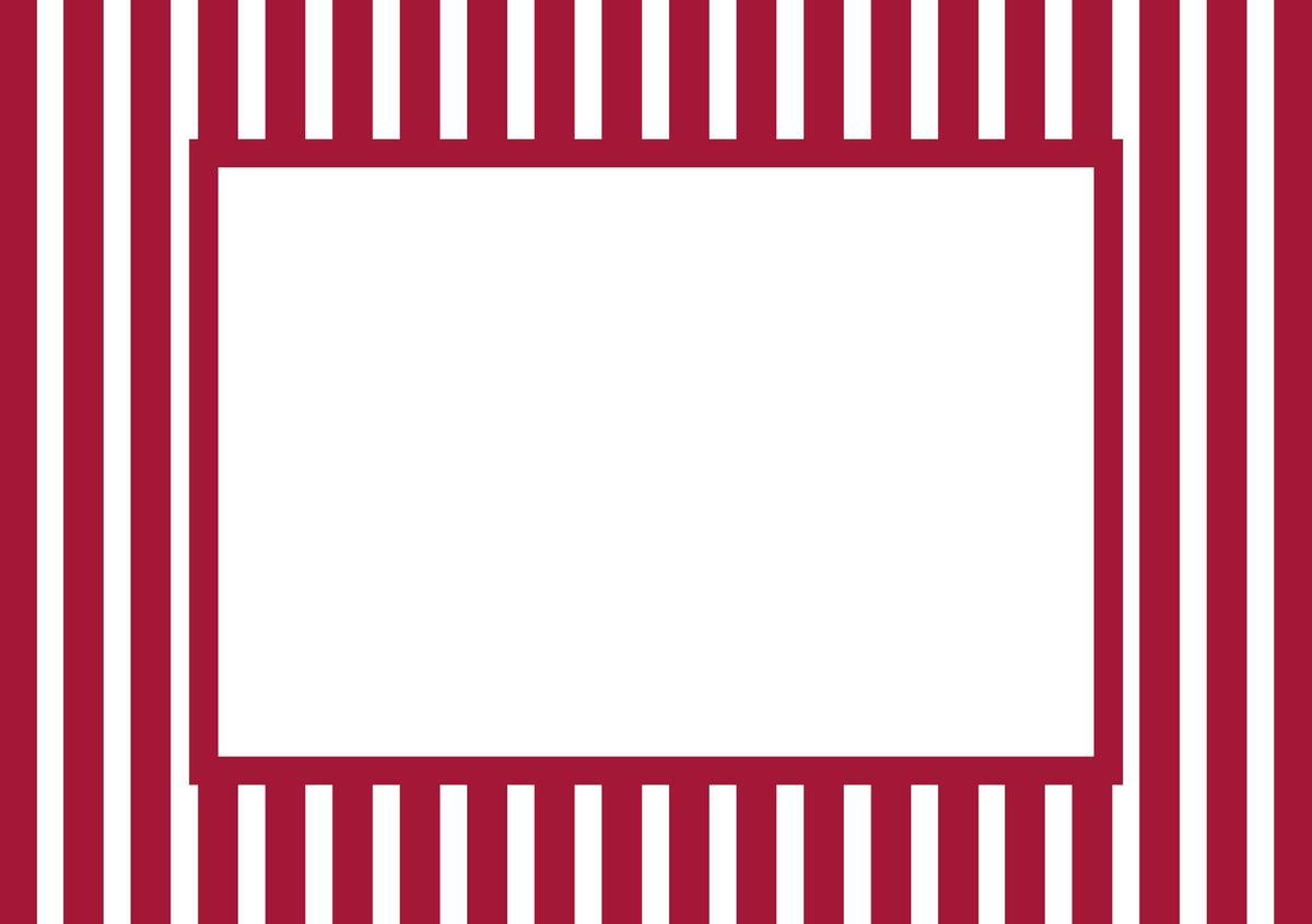 Medium Stripes Photo Mount - passe-par-tout - landscape aperture - Coeur et Maman