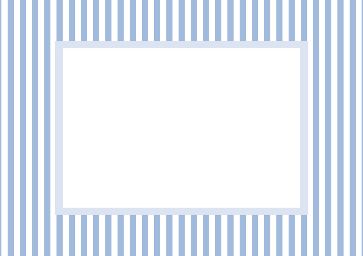 Small Stripes Photo Mount - passe-par-tout - landscape aperture - Coeur et Maman