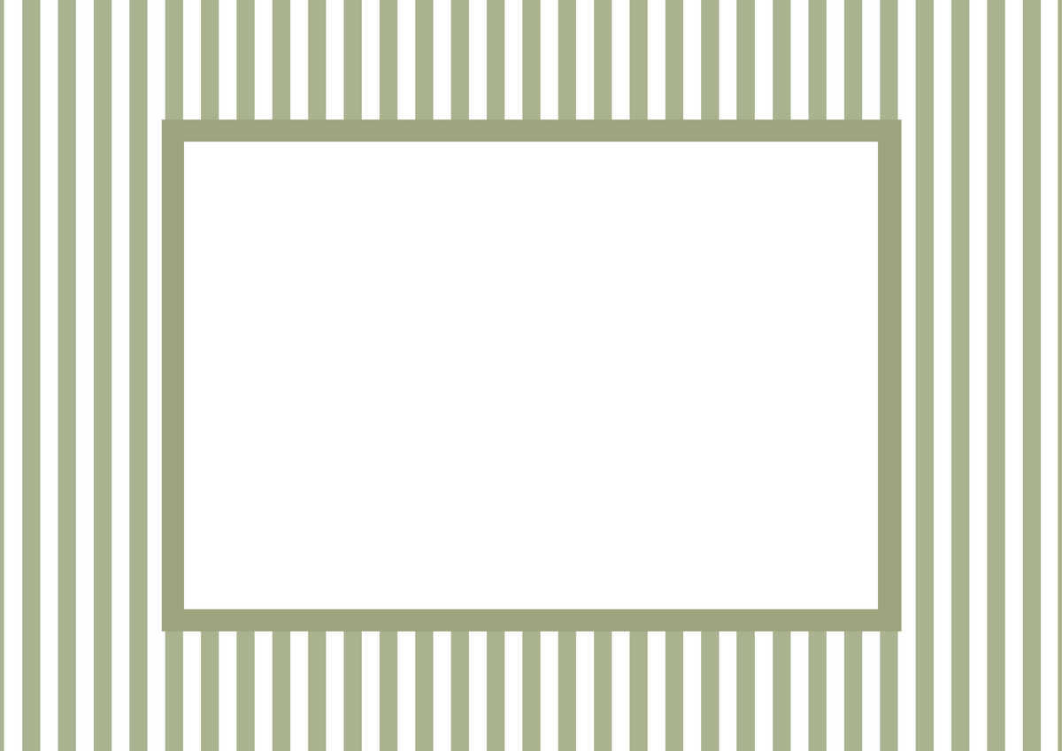 Small Stripes Photo Mount - passe-par-tout - landscape aperture - Coeur et Maman