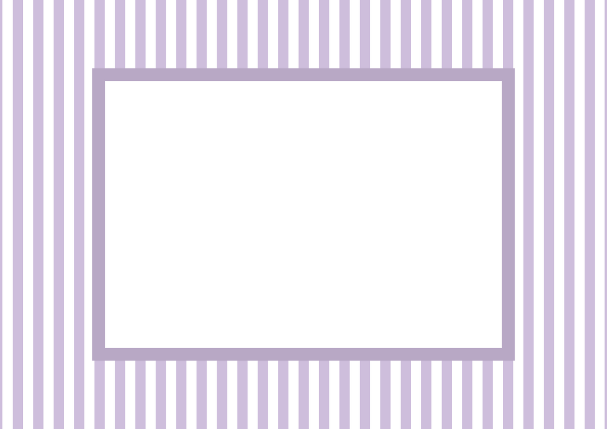 Small Stripes Photo Mount - passe-par-tout - landscape aperture - Coeur et Maman