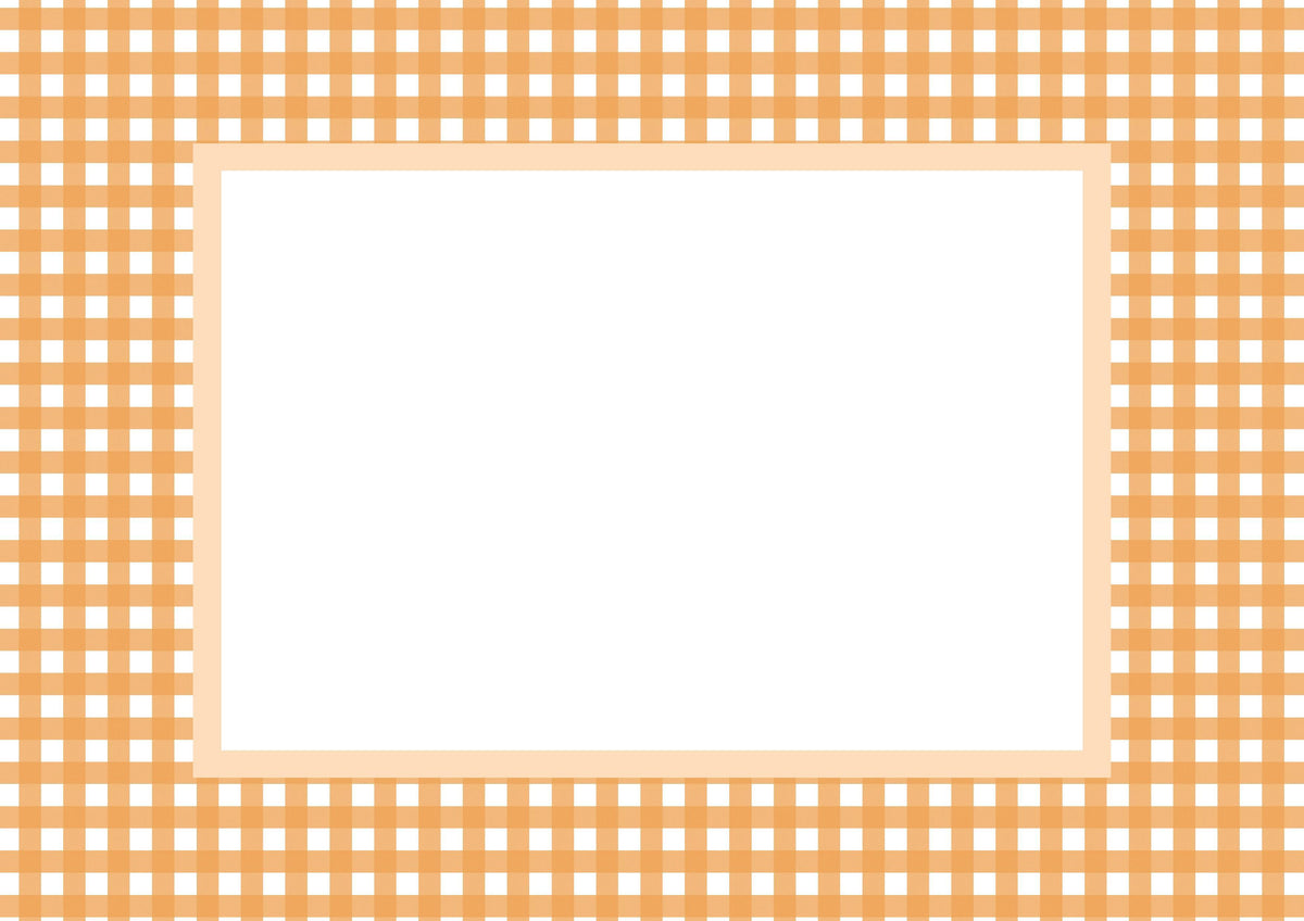 Gingham Photo Mount - passe-par-tout - landscape aperture - Coeur et Maman