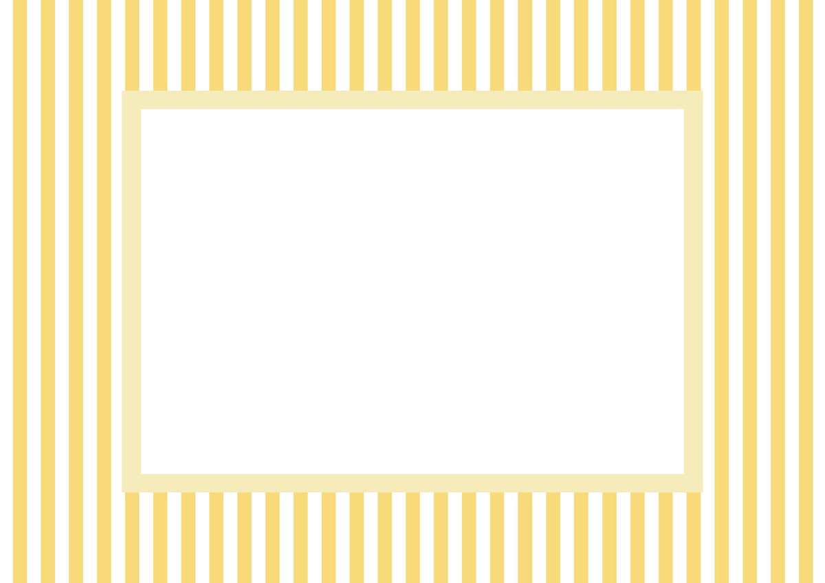 Small Stripes Photo Mount - passe-par-tout - landscape aperture - Coeur et Maman