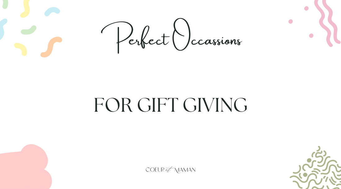 Perfect Occasions for Gifting Coeur et Maman Nursery Prints