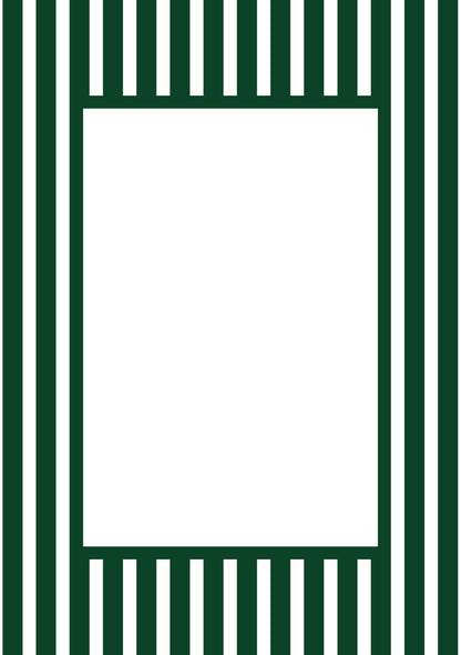 Medium Stripes Photo Mount - passepartout frame - rectangular aperture - Coeur et Maman