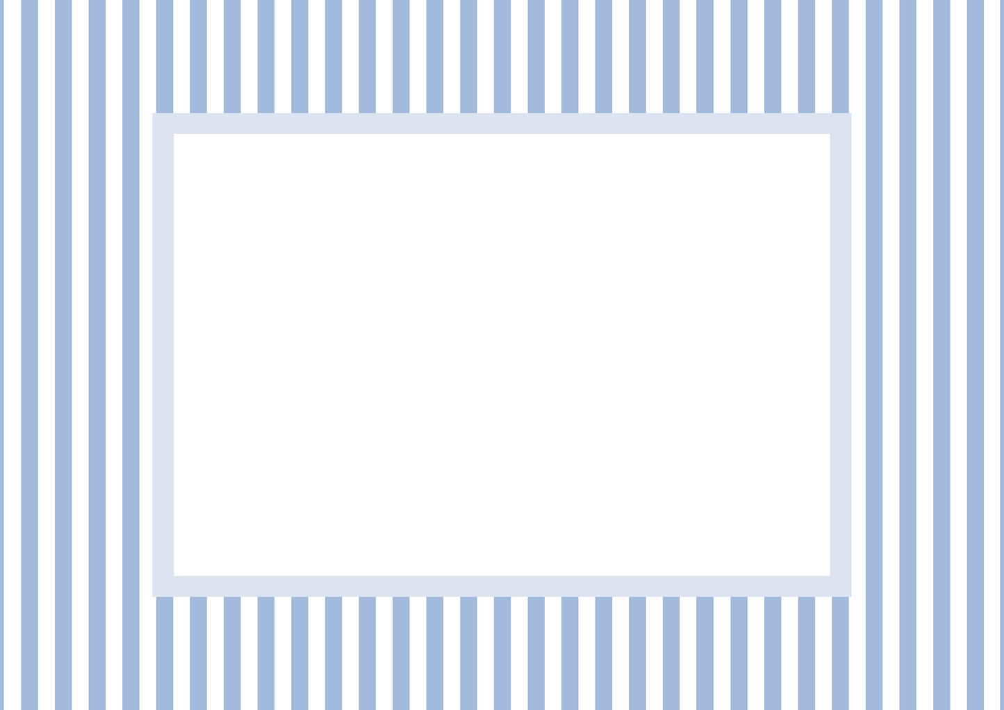 Small Stripes Picture Frame Mat Board