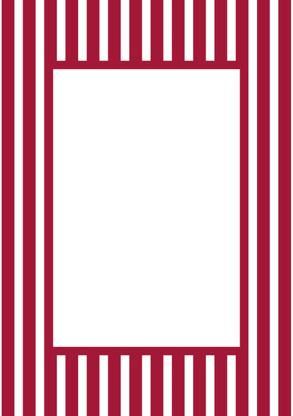 Medium Stripes Photo Mount - passepartout frame - rectangular aperture - Coeur et Maman