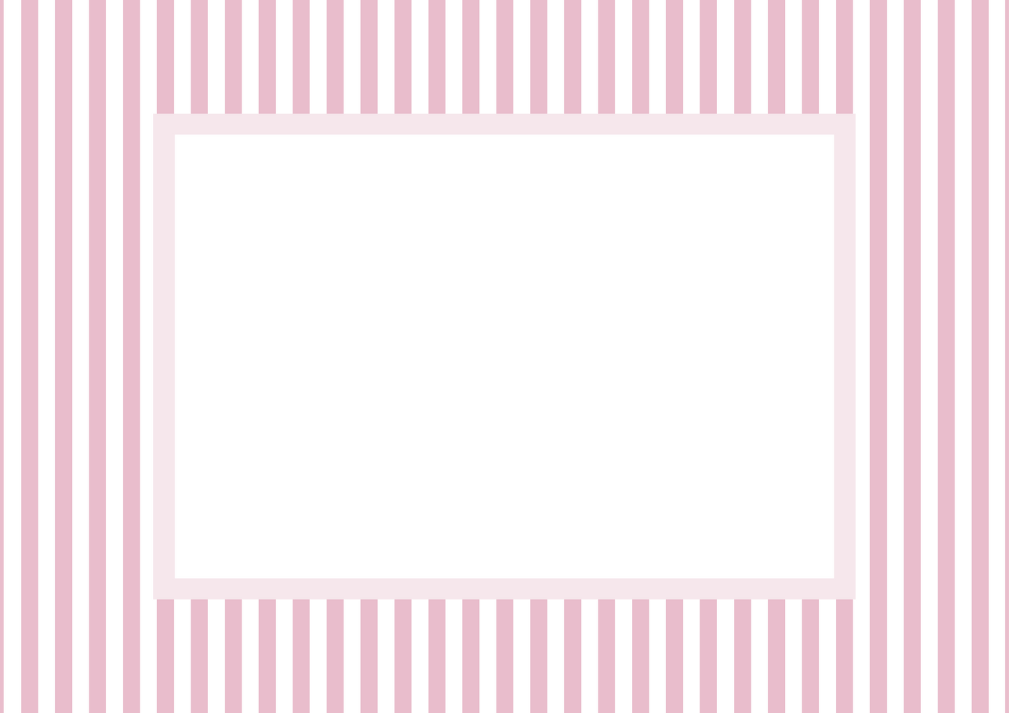 Small Stripes Picture Frame Mat Board