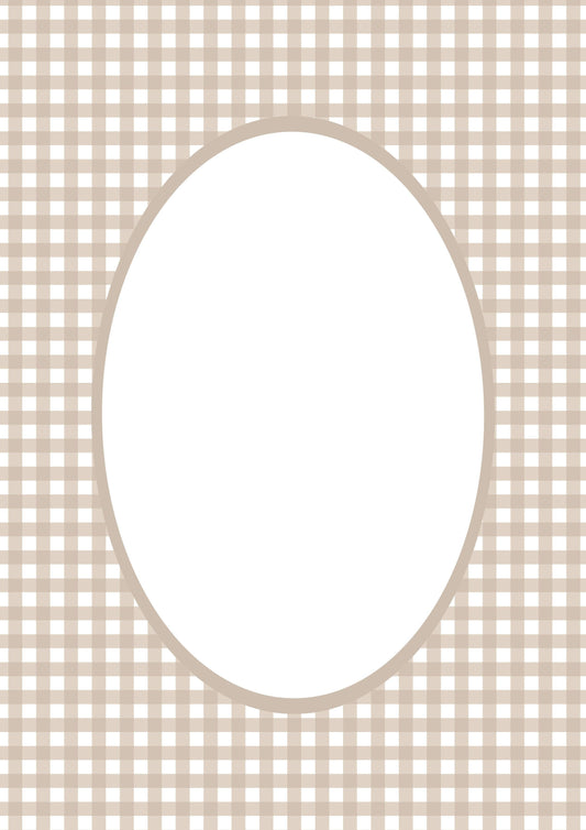 Gingham__Taupe__Oval