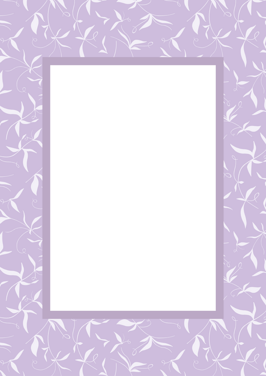 Botanical__Lilac__Rectangle

Lilac botanical picture frame mat board with gentle botanical detailing; ideal for floral nursery art, milestone photos, or soft-toned décor — a graceful gift for baby showers, birthdays, christenings, or springtime decorating.