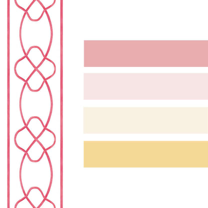 MARLOWE WALLPAPER BORDER - Coeur et Maman