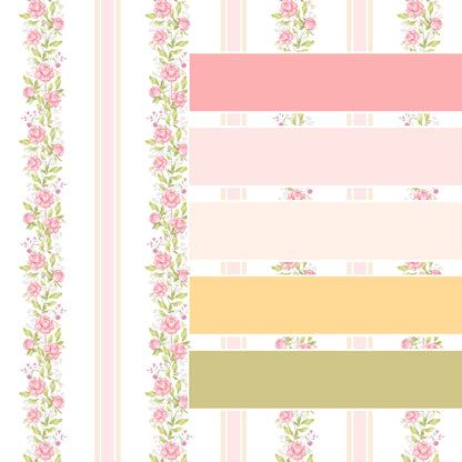 Coral Peony Reverie Wallpaper