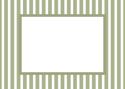 Green Landscape Medium Stripes Photo Mat