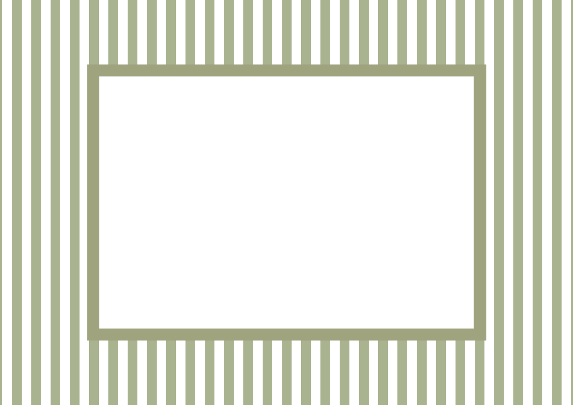 Small Stripes Photo Mount - passe-par-tout - landscape aperture - Coeur et Maman