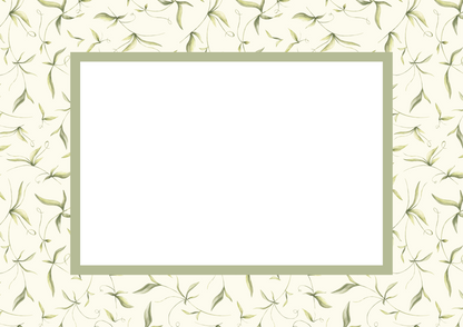 Botanical Photo Mount - passe-par-tout - landscape aperture - Coeur et Maman