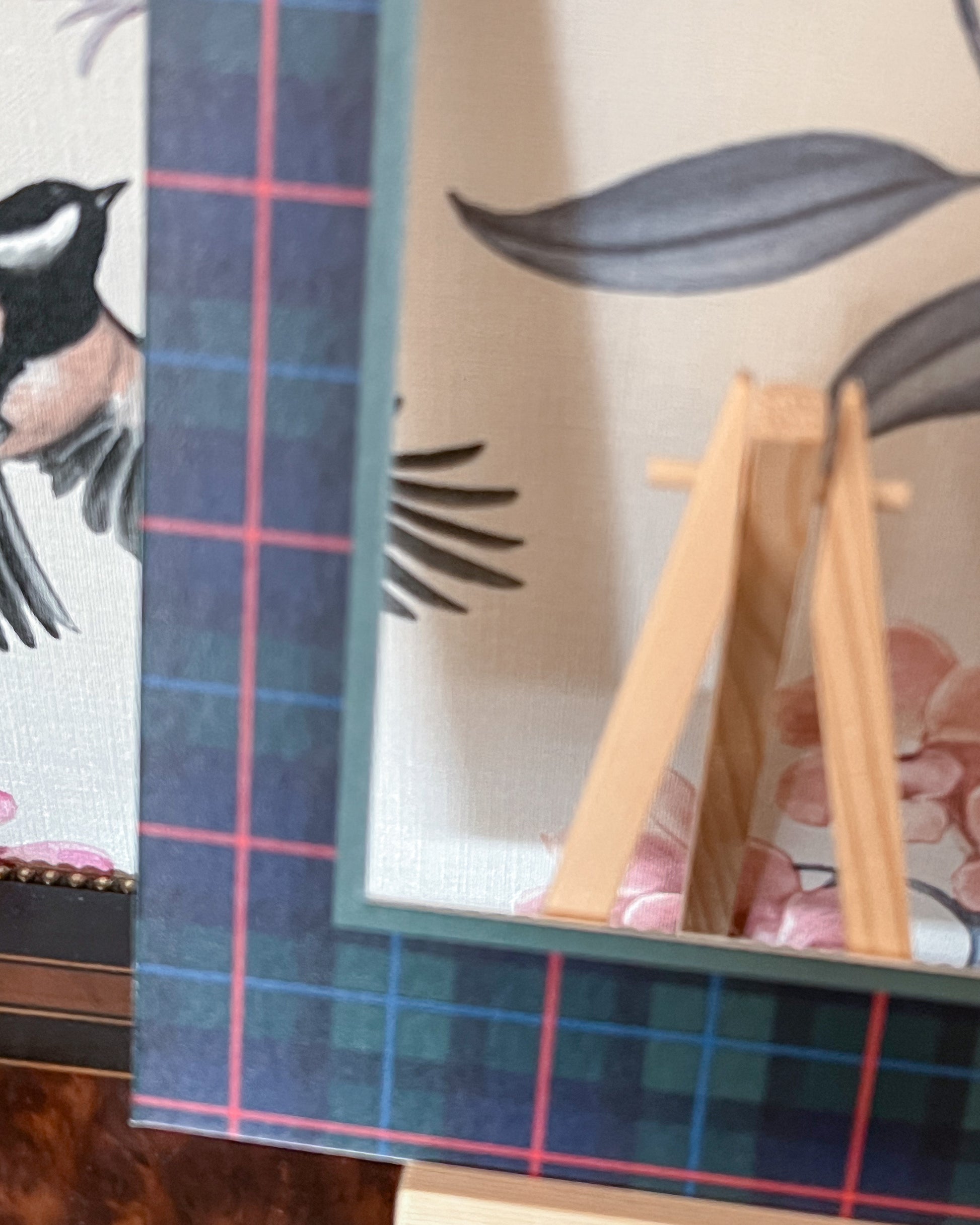 Green Rectangular Campbell of Cawdor Tartan Photo Mat