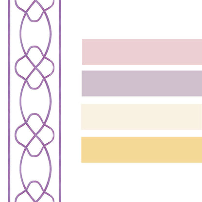 MARLOWE WALLPAPER BORDER - Coeur et Maman