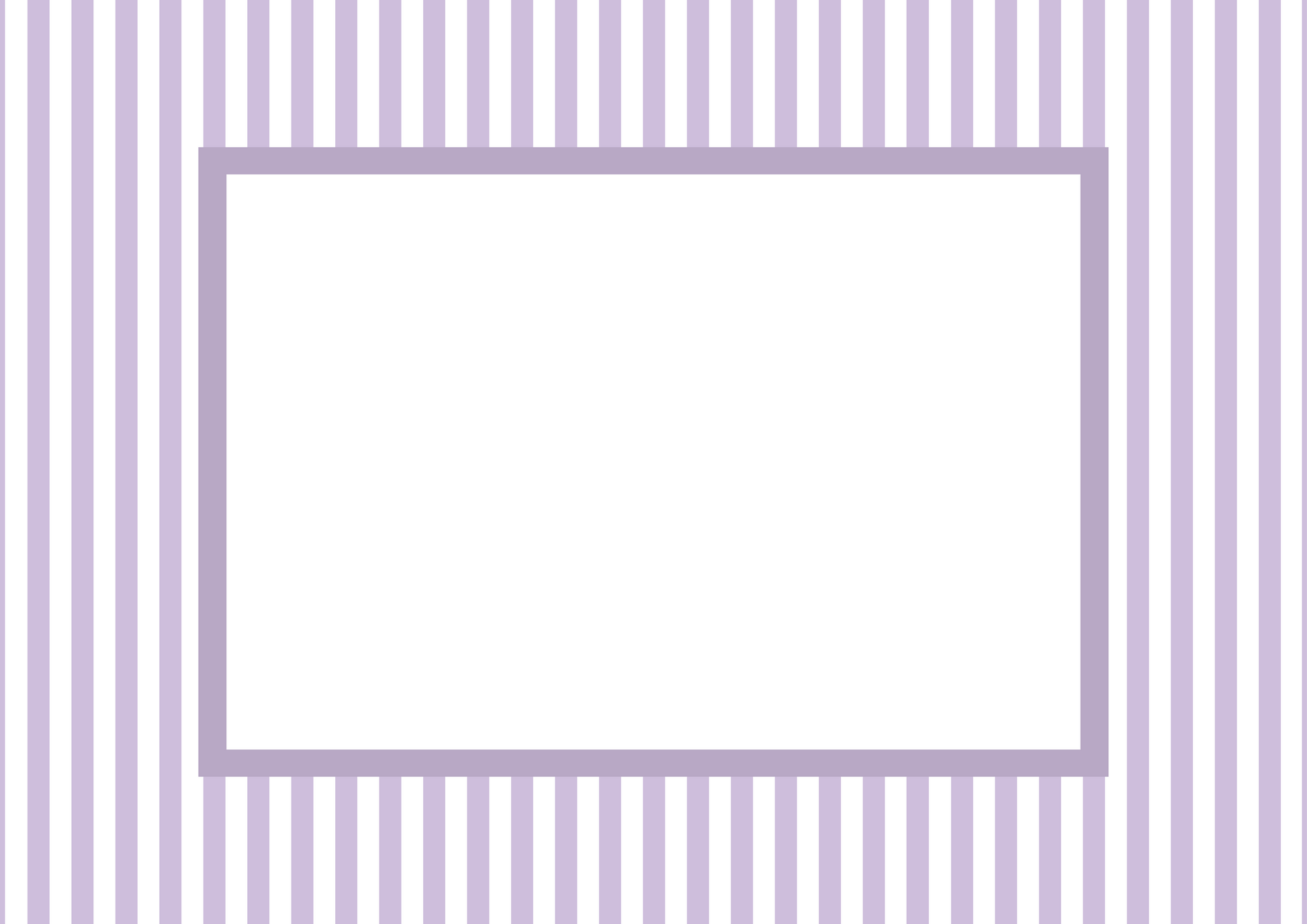Small Stripes Photo Mount - passe-par-tout - landscape aperture - Coeur et Maman