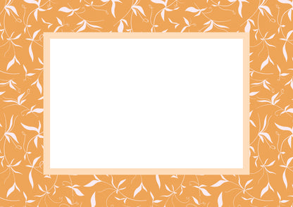 Botanical Photo Mount - passe-par-tout - landscape aperture - Coeur et Maman