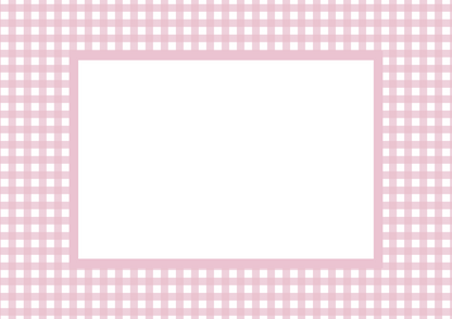 Gingham Photo Mount - passe-par-tout - landscape aperture - Coeur et Maman