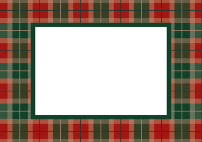 Red Campbell of Cawdor Tartan Photo Mat