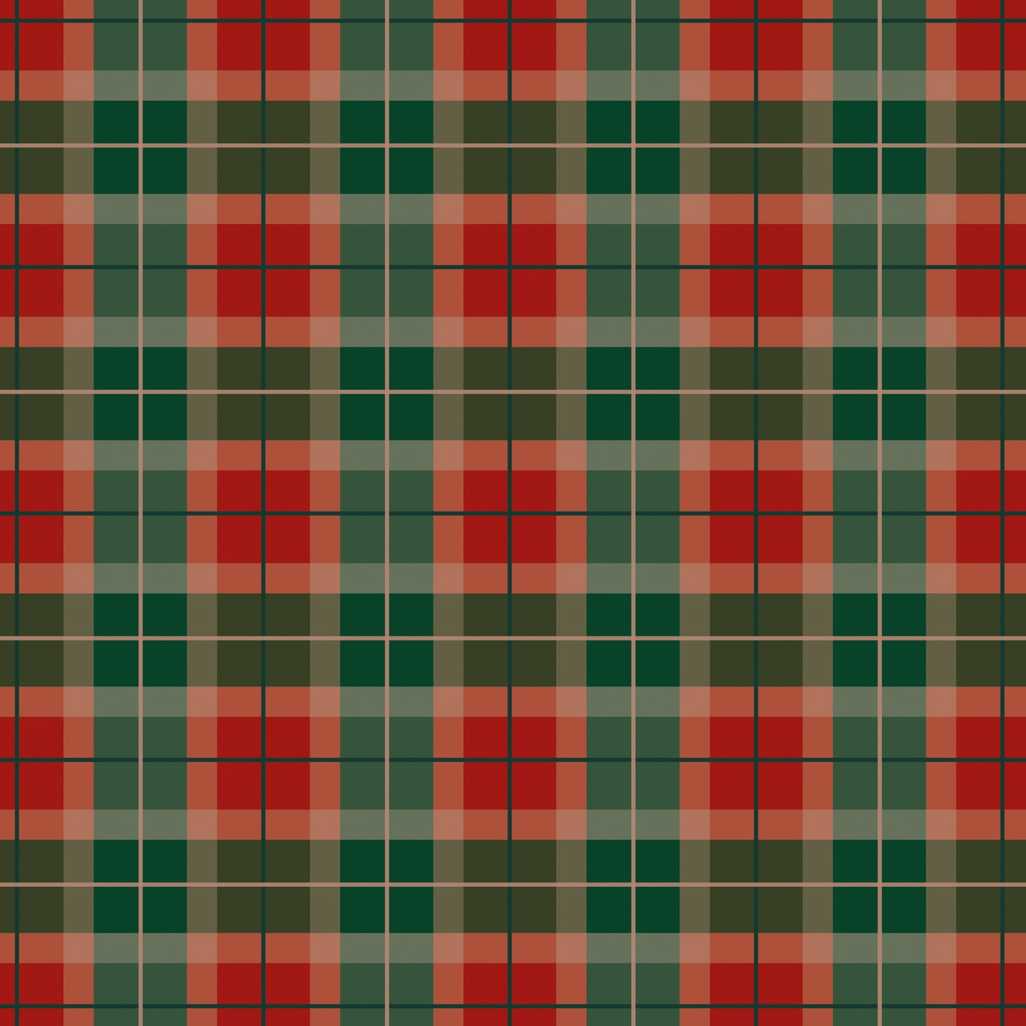 Red Oval Campbell of Cawdor Tartan Photo Mat