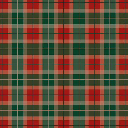 Red Oval Campbell of Cawdor Tartan Photo Mat