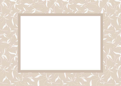 Botanical Photo Mount - passe-par-tout - landscape aperture - Coeur et Maman