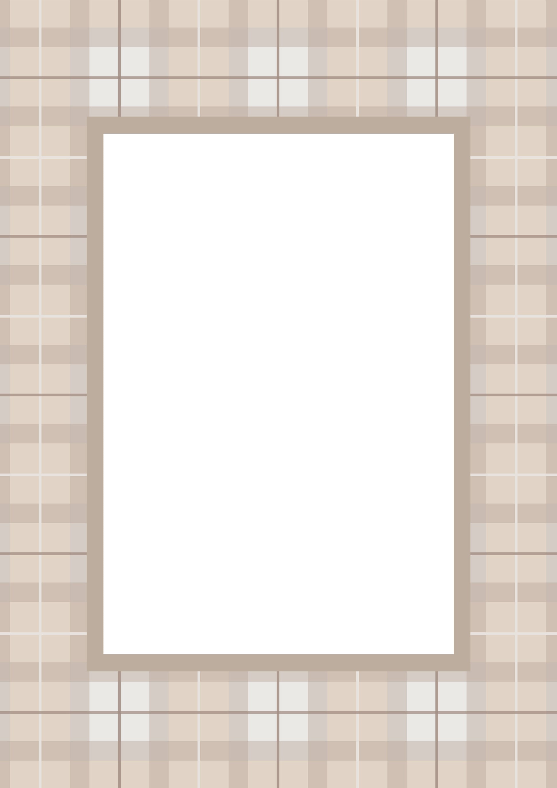 Campbell of Cawdor Tartan Photo Mount - passepartout frame - rectangular aperture - Coeur et Maman