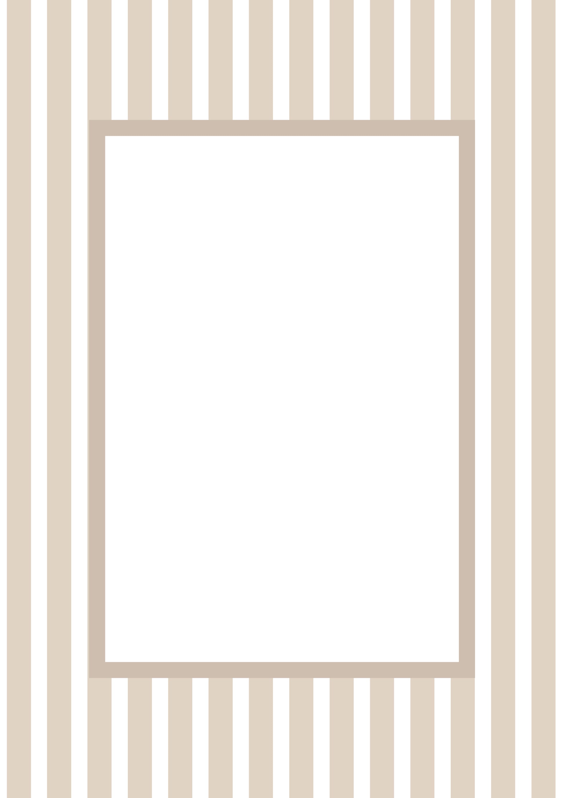 Taupe Rectangular Medium Stripes Photo Mat