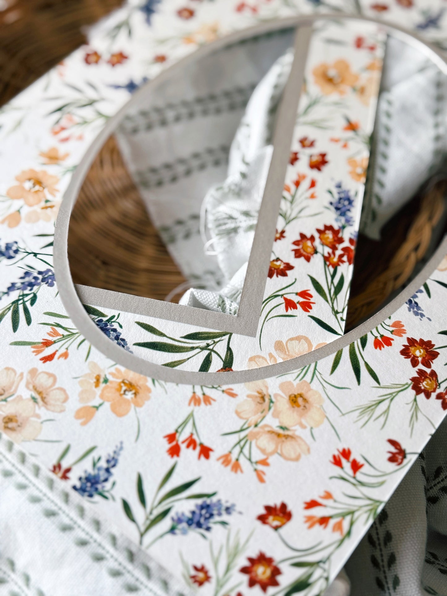 The Meadow Photo Mount - passe-par-tout - landscape aperture - Coeur et Maman