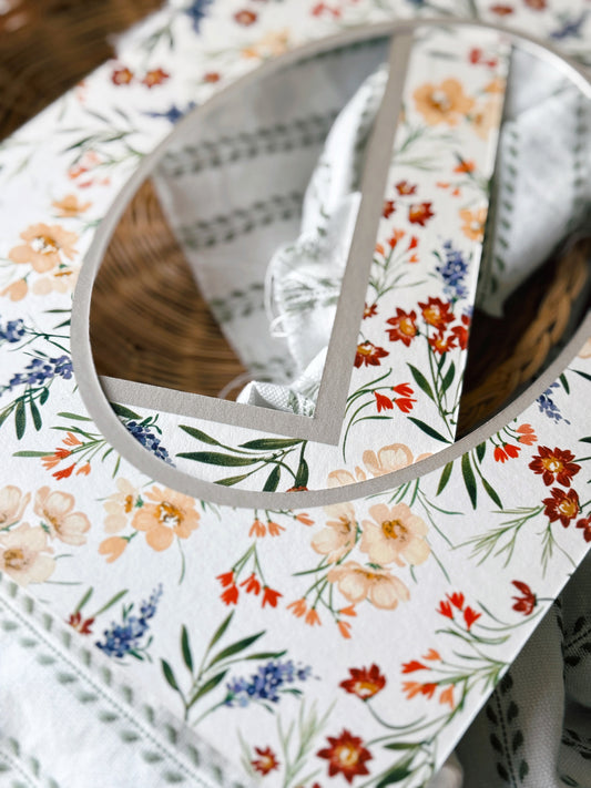 The Landscape Meadow Floral Patterned Photo Mat