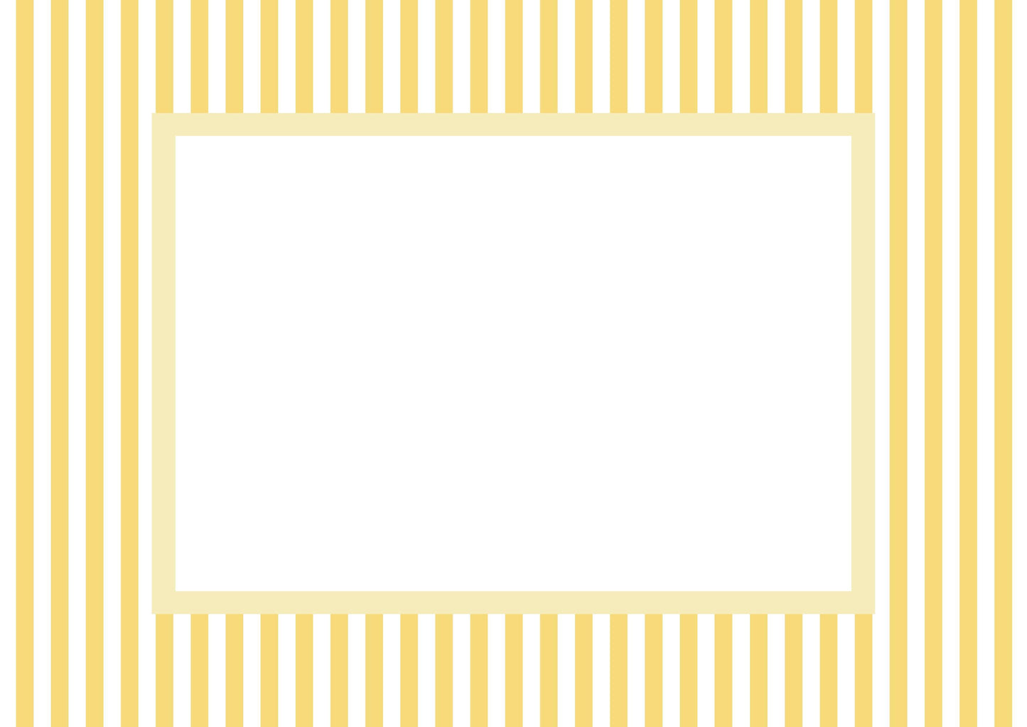 Small Stripes Photo Mount - passe-par-tout - landscape aperture - Coeur et Maman