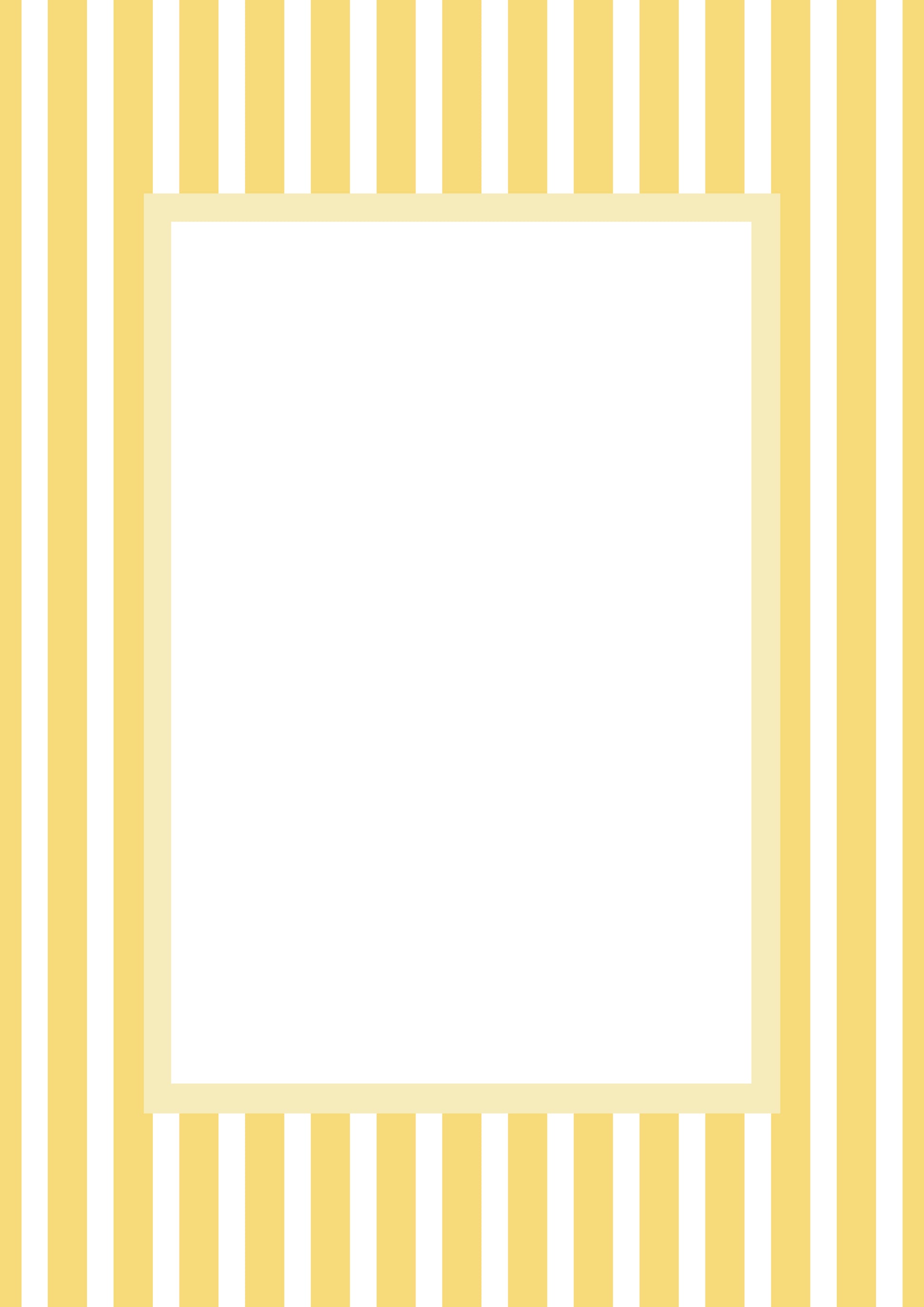 Medium Stripes Photo Mount - passepartout frame - rectangular aperture - Coeur et Maman