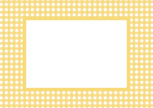 Gingham__Yellow__Vertical

Yellow gingham picture frame mat board with sunny check pattern; ideal for cheerful nursery prints, seasonal décor, or children’s photographs — a joyful gift for birthdays, baby showers, or Easter.