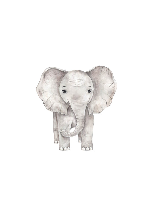ELEPHANT NURSERY ART PRINT - Coeur et Maman