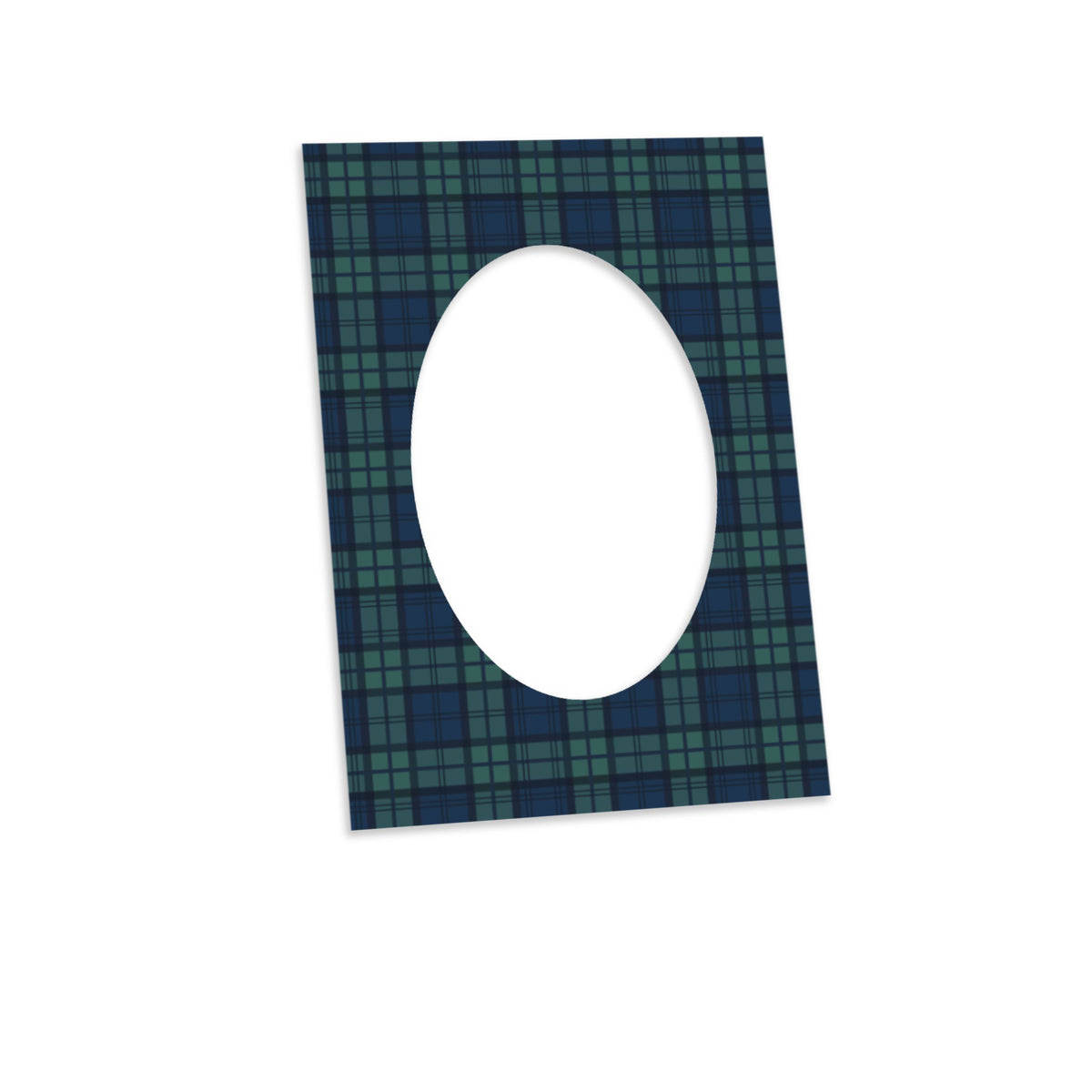 Black Watch Tartan Photo Mount