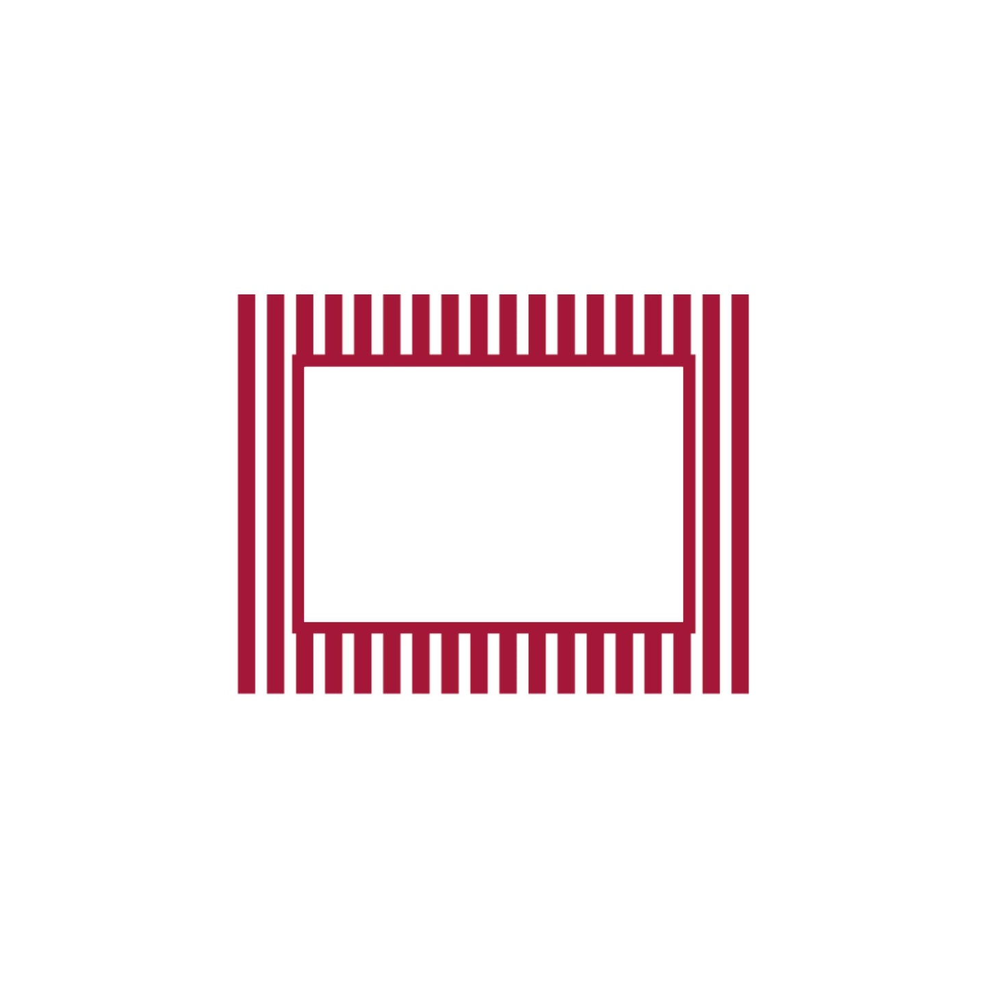 Medium Stripes Photo  Mount