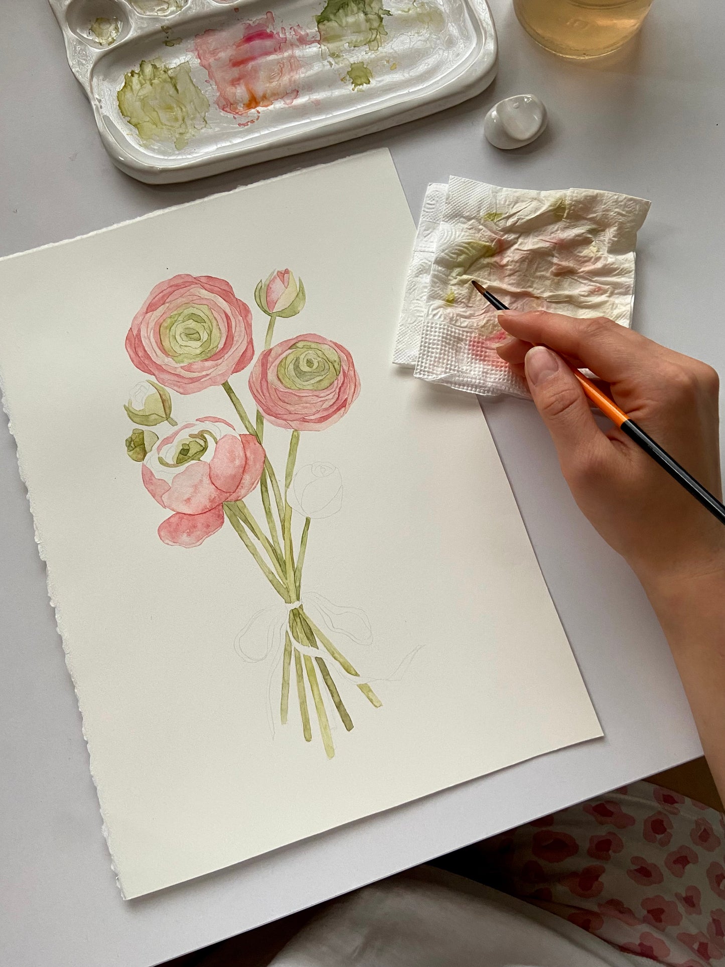 Ranunculus Nursery Art Print