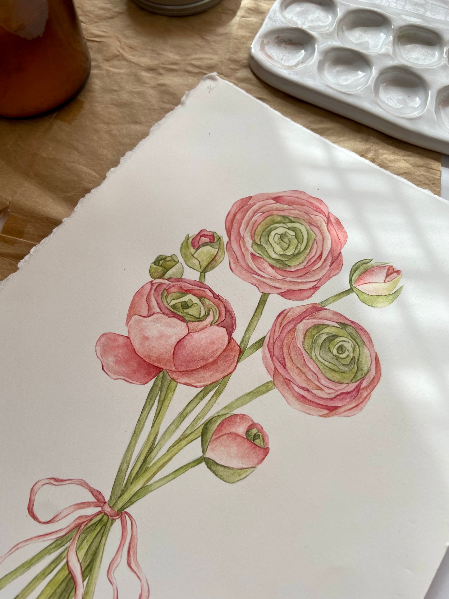 Ranunculus Nursery Art Print