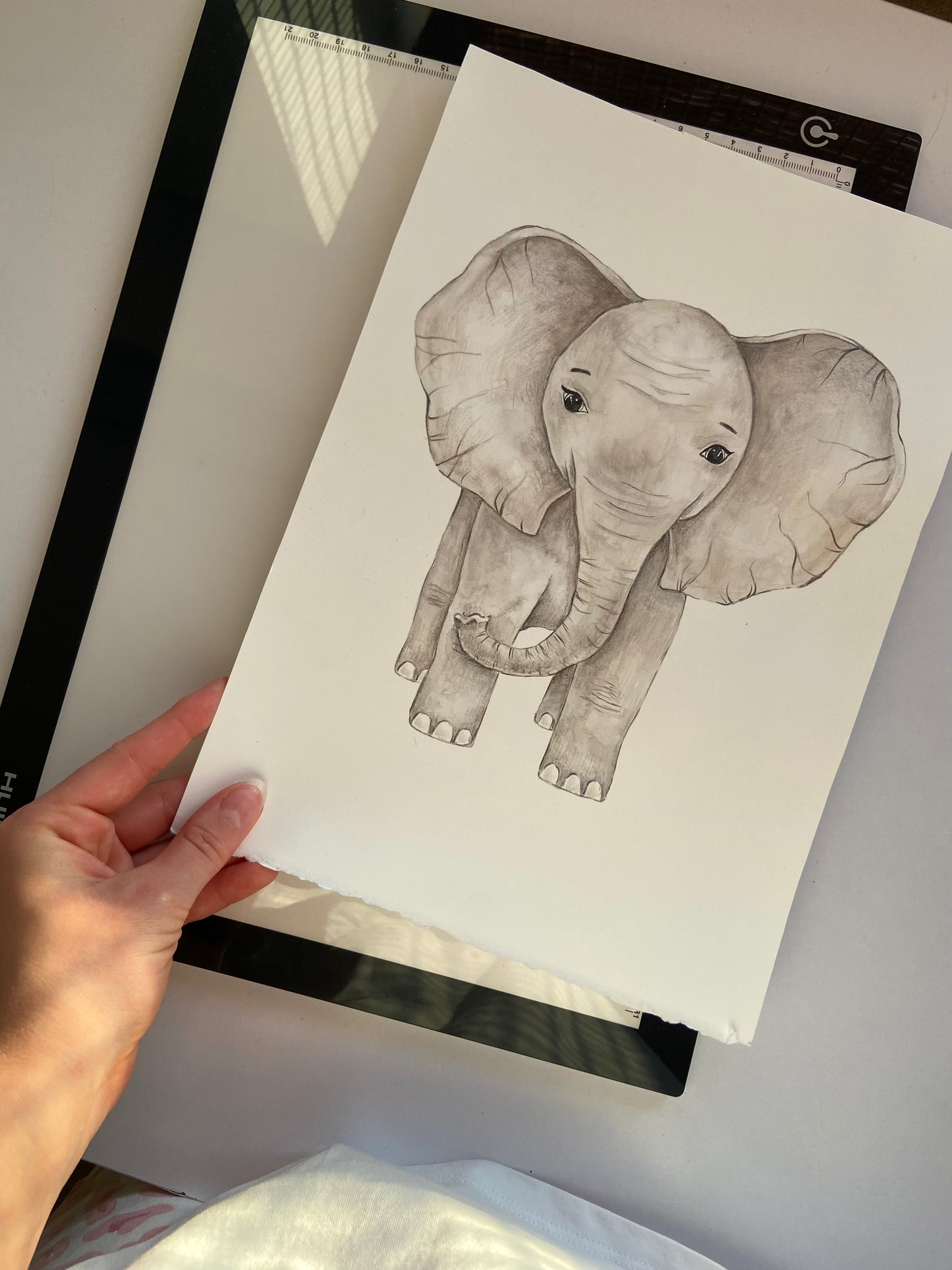 Elephant Nursery Art Print