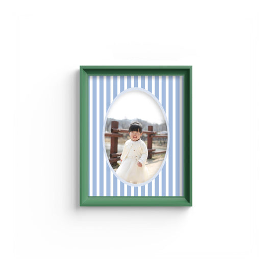 Medium Stripes Photo  Mount