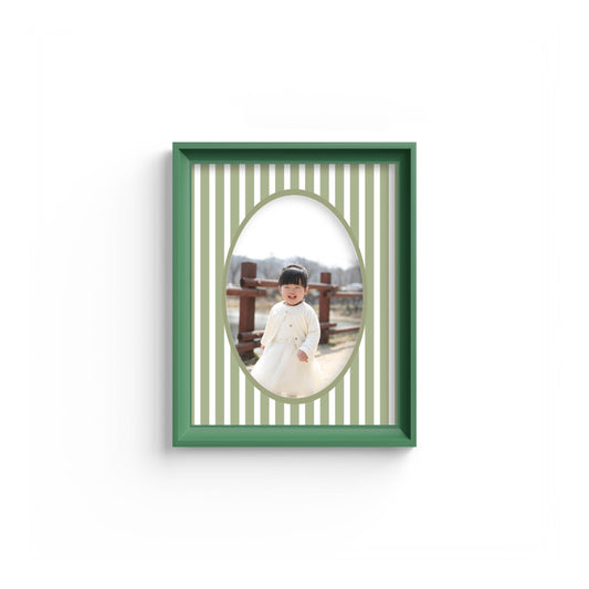 Medium Stripes Photo  Mount