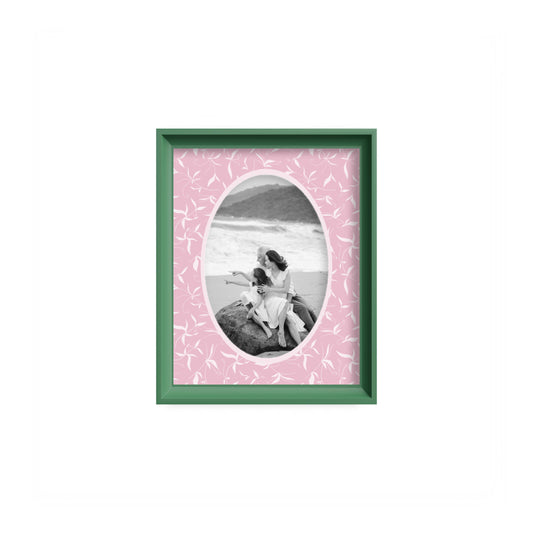 Botanical Photo Mount - mount for picture frame - green frame - wall hanging - Coeur et Maman