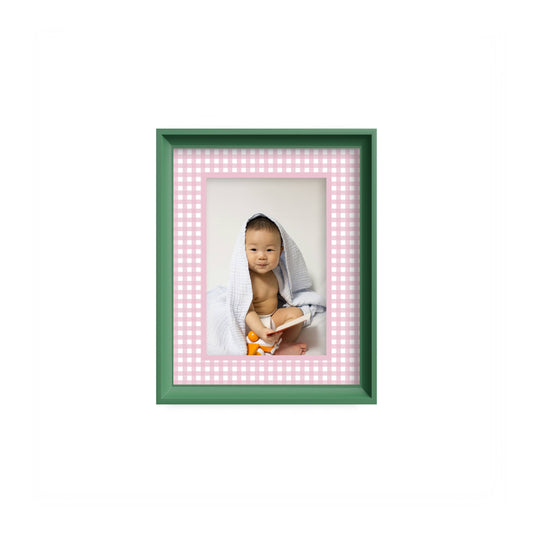 Gingham Photo Mount