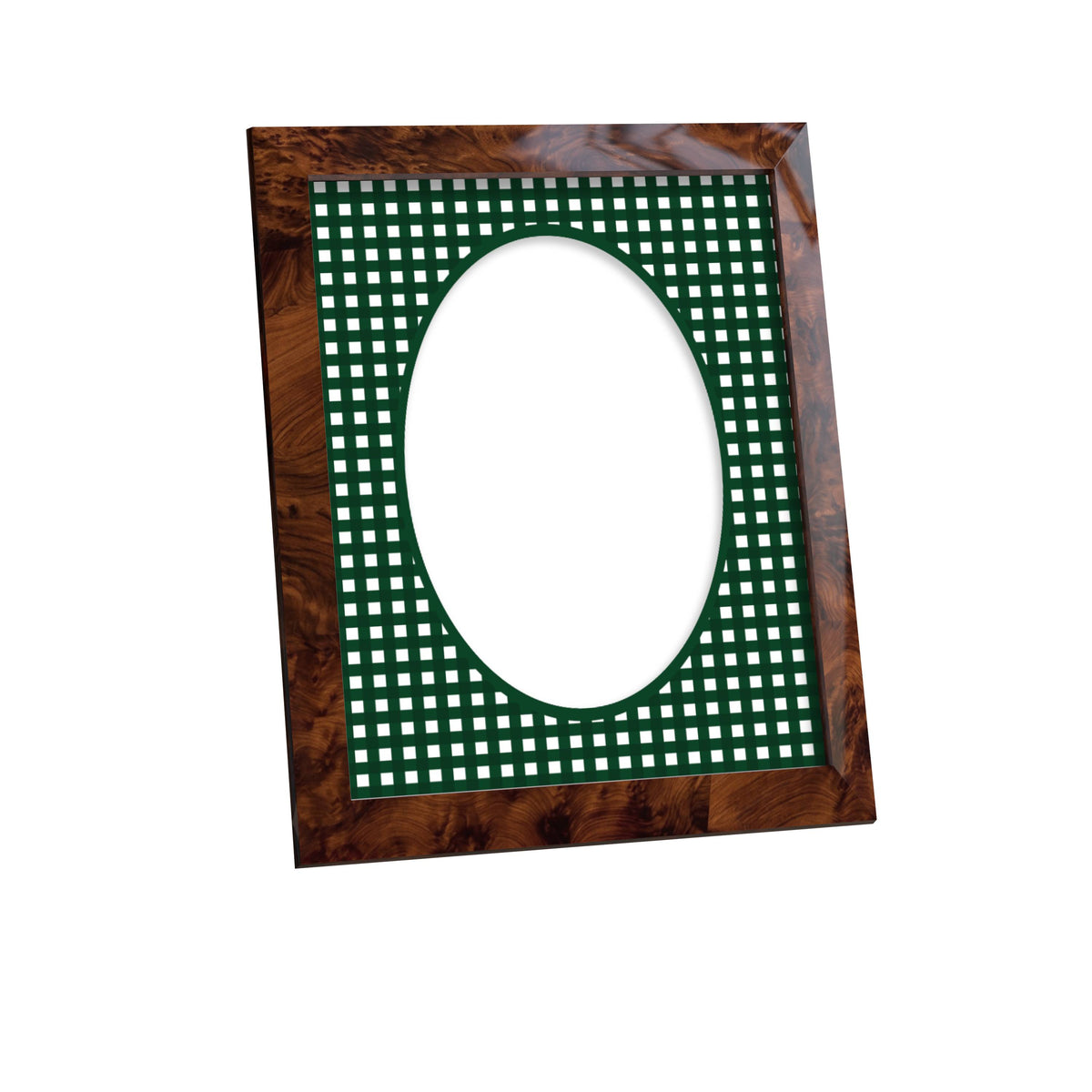 Gingham Photo Mount