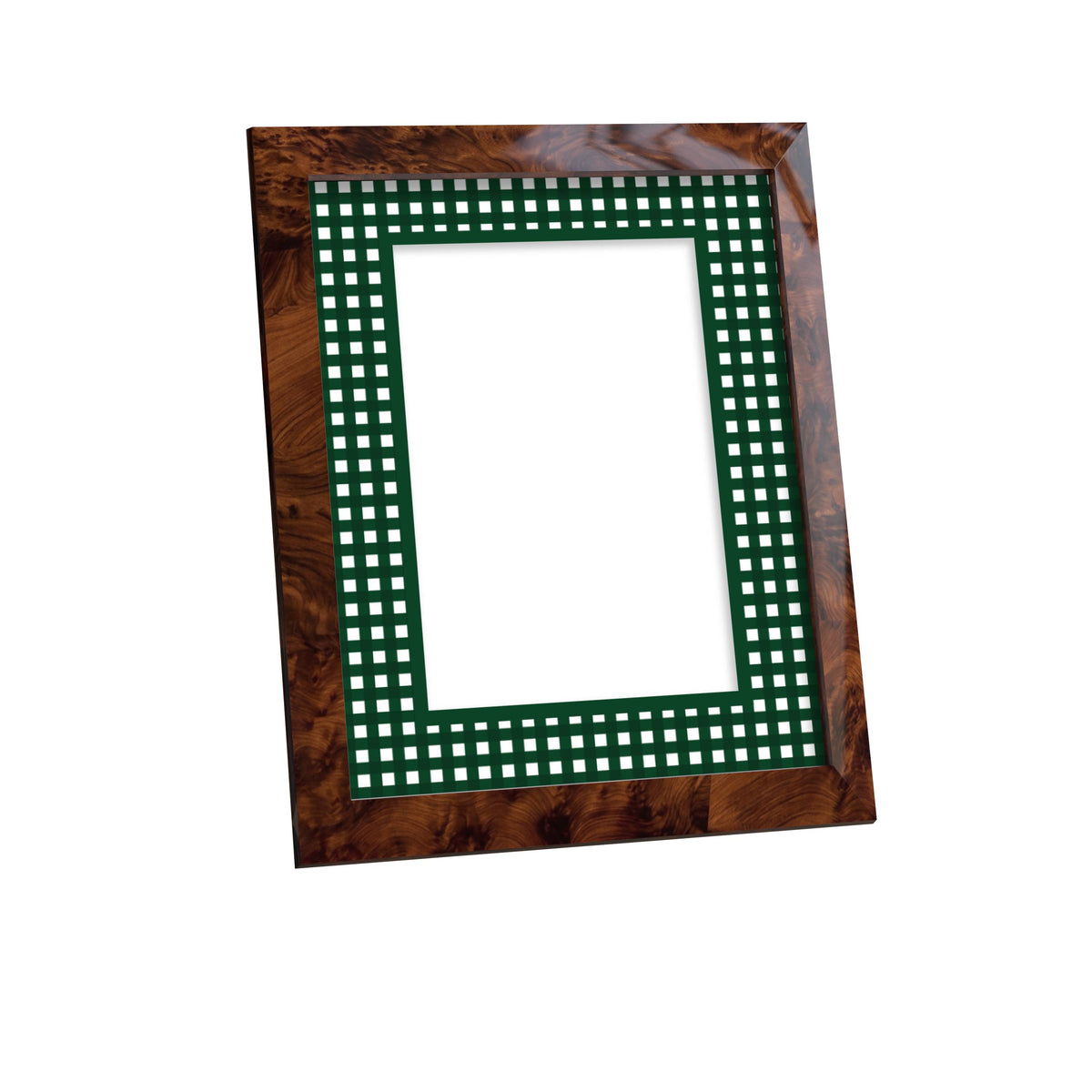 Gingham Photo Mount