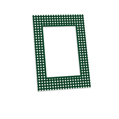 Gingham Photo Mount