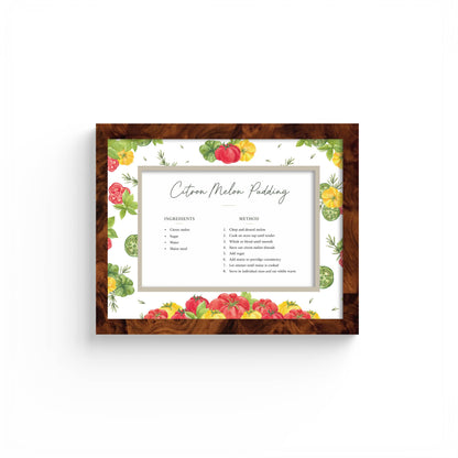 Heirloom Tomatoes Photo Mount