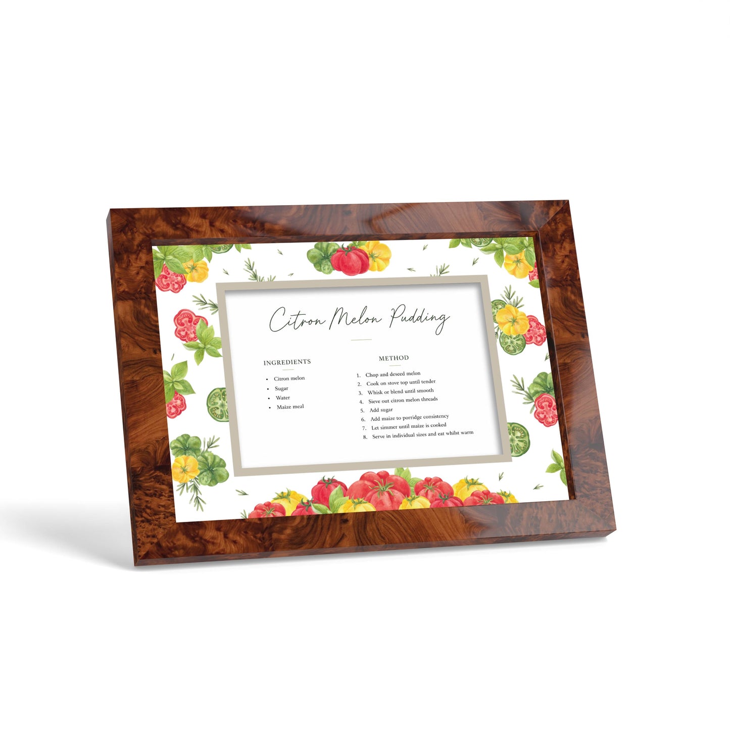 Heirloom Tomatoes Photo Mount