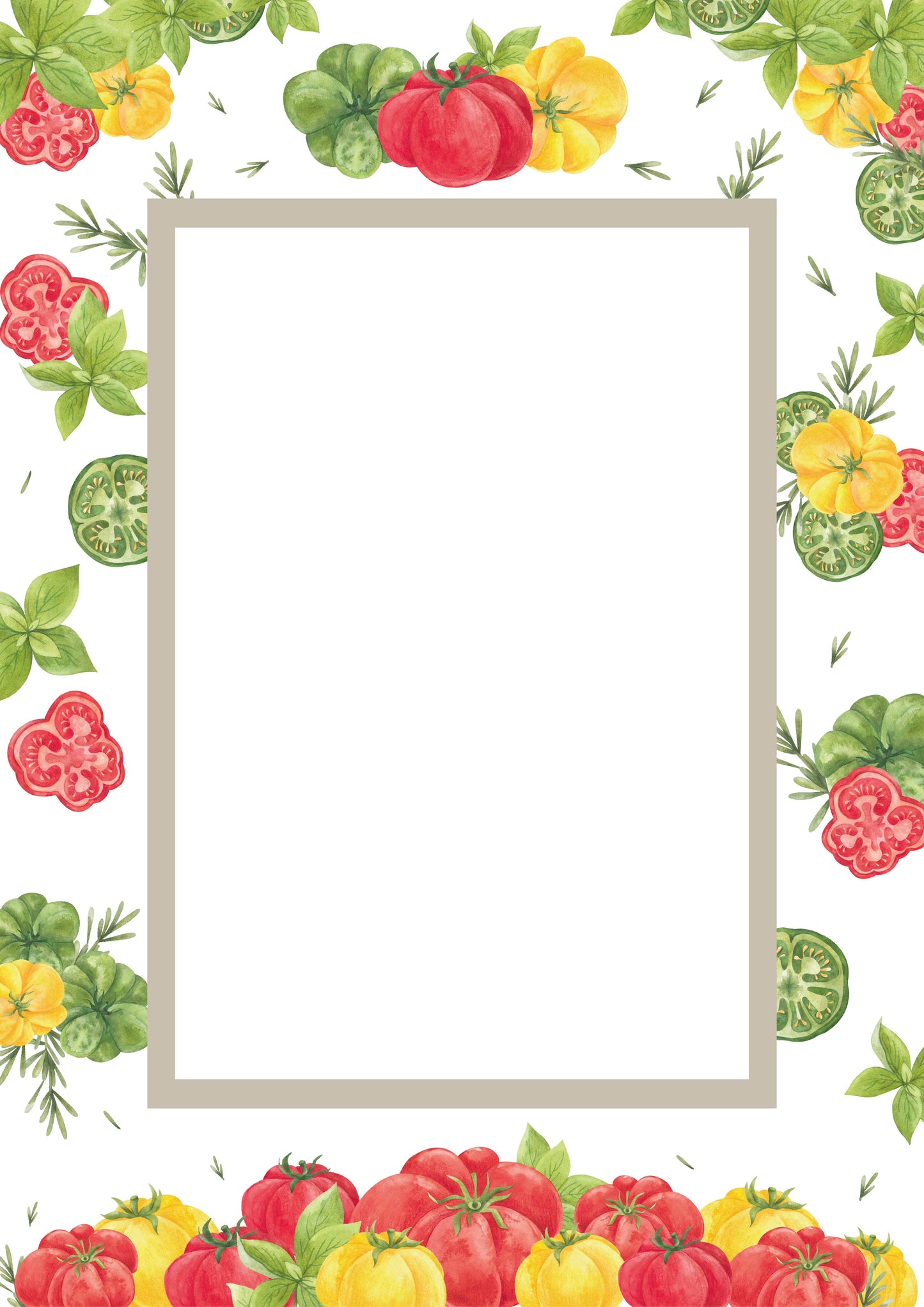Heirloom Tomatoes Photo Mount